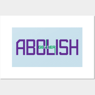 Abolish gender Posters and Art